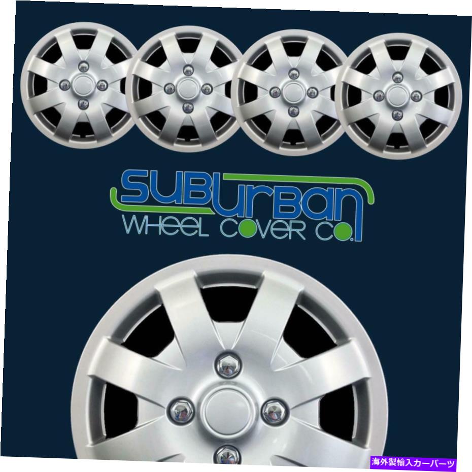 Wheel Covers Set of 4 FITS日産セントラは、#14" 交換ホイールキャップ/ホイールNEW SET / 4カバー408-14S FITS Nissan Sentra # 408-14S 14" Replacement Hubcaps / Wheel Covers NEW SET/4 【並行輸入品】|カスタムパーツ WORLD倉庫