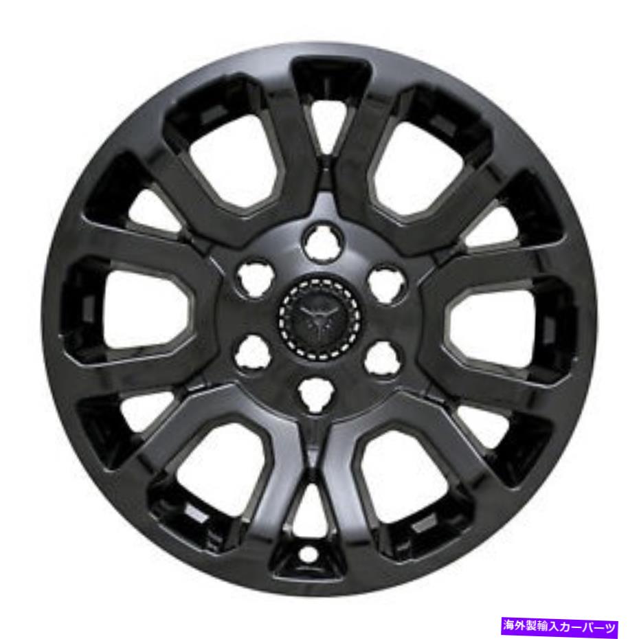 Wheel Covers Set of 4 全米IWCIMP404BLKホイールカバーセット Coast To Coast IWCIMP404BLK Wheel Cover Set 【並行輸入品】｜カスタムパーツ WORLD倉庫