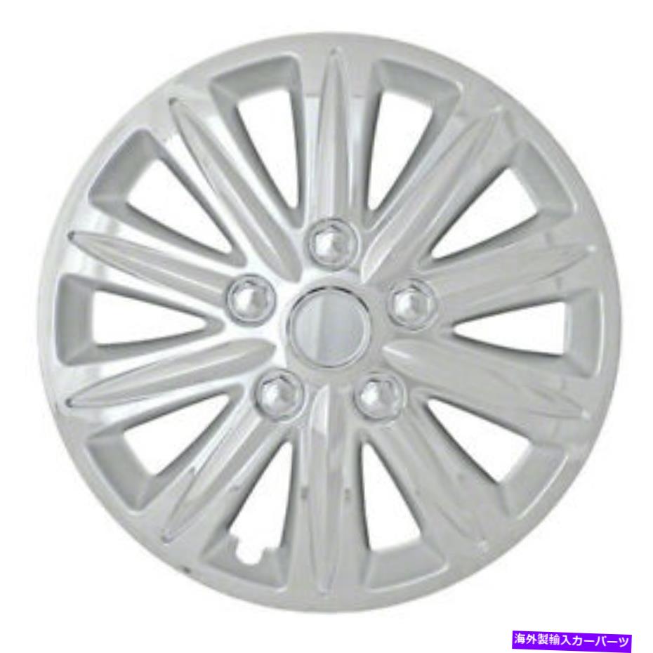 Wheel Covers Set of 4 全米IWC42015Cホイールカバーセット Coast To Coast IWC42015C Wheel Cover Set 【並行輸入品】