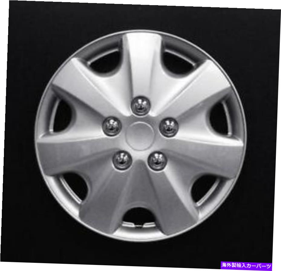 Wheel Covers Set of 4 4 15" シルバーラッカーホイールカバーのHS 45.560セット HS 45.560 Set Of 4 15" Silver Lacquer Wheel Covers 【並行輸入品】｜カスタムパーツ WORLD倉庫