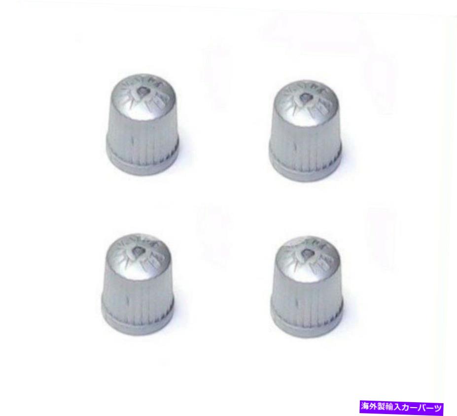 Wheel Covers Set of 4 4 TPMSホイールバルブの純正BMWセットキャップグレースクリューカバー36111095436幹 Genuine BMW Set of 4 TPMS Wheel Valve Stem Cap Gray Screw Cover 36111095436 【並行輸入品】