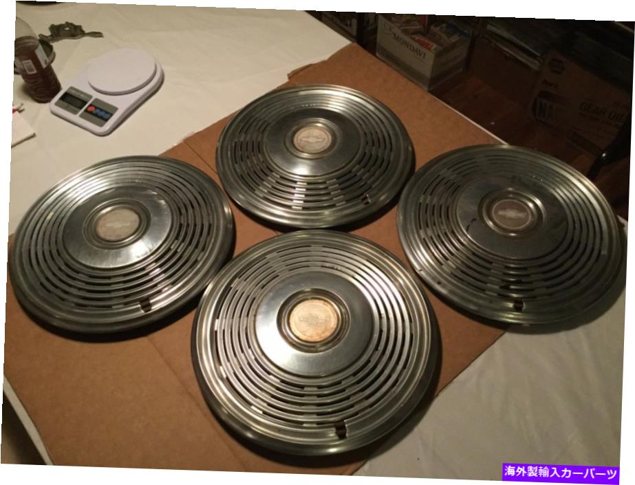 Wheel Covers Set of 4 （4）ヴィンテージ1960年代の14\