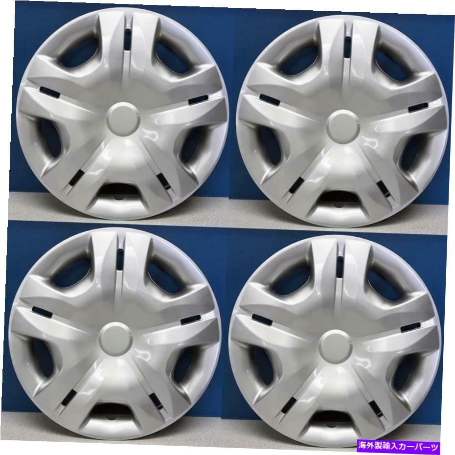 Wheel Covers Set of 4 FITS 2010-2012日産バーサスタイル＃497-15S 15\