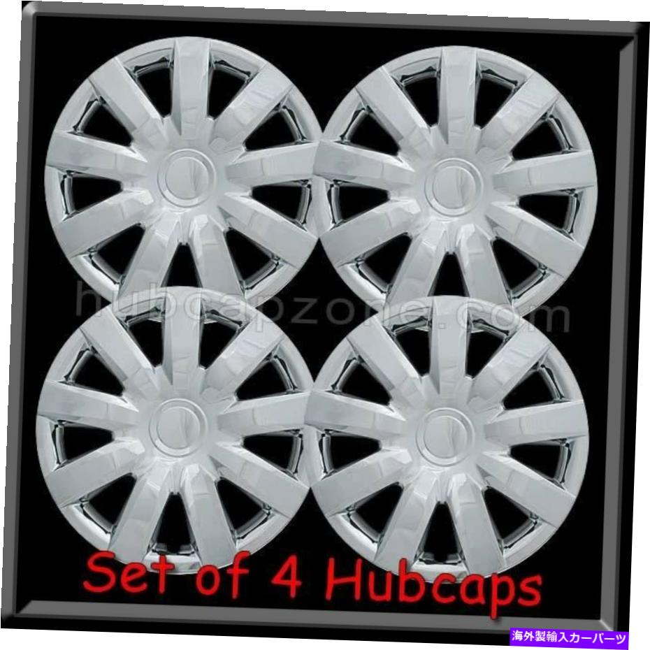 Wheel Covers Set of 4 トヨタカムリホイールキャップ2004-2006 15" クロームレプリカカムリホイールは4のセットをカバー Toyota Camry Hubcaps 2004-2006 15" Chrome Replica Camry Wheel Covers Set of 4 【並行輸入品】｜カスタムパーツ WORLD倉庫