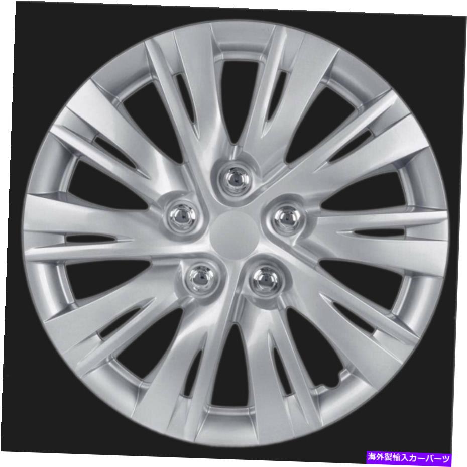 Wheel Covers Set of 4 carXS 16インチホイールキャップ4ホイールカバーシルバーの2005年から2006年日産アルティマセットの carXS 16 inch Hubcaps for 2005-2006 Nissan Altima Set of 4 Wheel Covers Silver 【並行輸入品】｜カスタムパーツ WORLD倉庫