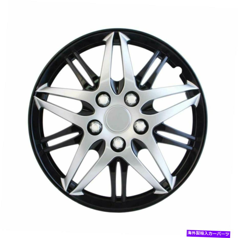 Wheel Covers Set of 4 パイロット自動車スナップオンホイールキャップホイール・リムカバー16\