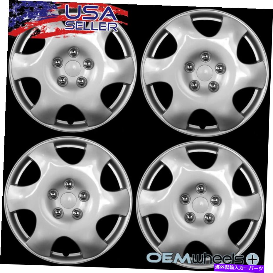 Wheel Covers Set of 4 4 NEW OEM SILVER 15" ハブキャップTOYOTA TRD ABS SPORT CENTERホイールセットをカバーFITS 4 NEW OEM SILVER 15" HUB CAPS FITS TOYOTA TRD ABS SPORT CENTER WHEEL COVERS SET 【並行輸入品】｜カスタムパーツ WORLD倉庫