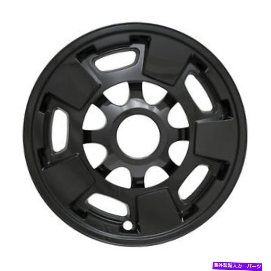 Wheel Covers Set of 4 全米IWCIMP411BLKホイールカバーセット Coast To Coast IWCIMP411BLK Wheel Cover Set 【並行輸入品】