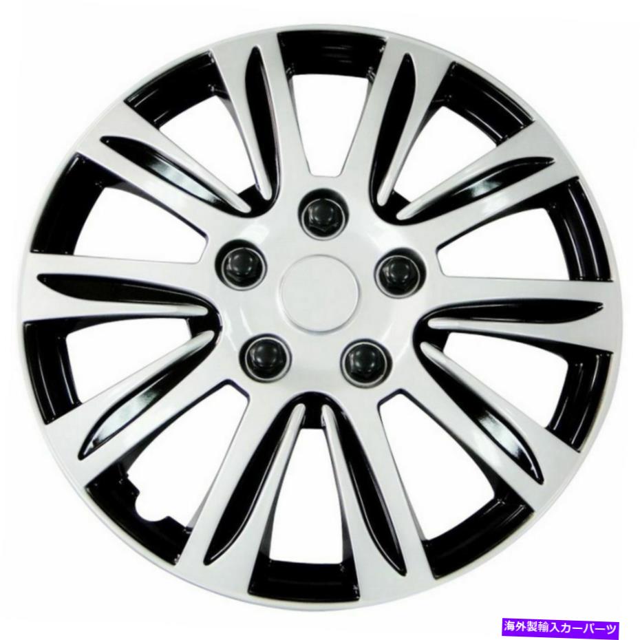 Wheel Covers Set of 4 パイロット自動車スナップオンホイールキャップホイール・リムカバー16\