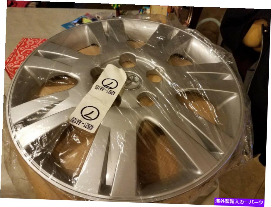 Wheel Covers Set of 4 4ホイールカバーホイールキャップ42621-AA120の2004-08トヨタソラーラOEMオリジナルセット 2004-08 Toyota Solara OEM Original Set of 4 Wheel Cover Hubcaps 42621-AA120 【並行輸入品】｜カスタムパーツ WORLD倉庫