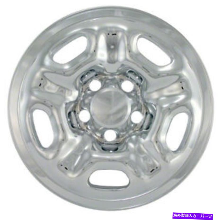 Wheel Covers Set of 4 全米IWCIMP66Xホイールカバーセット Coast To Coast IWCIMP66X Wheel Cover Set 【並行輸入品】