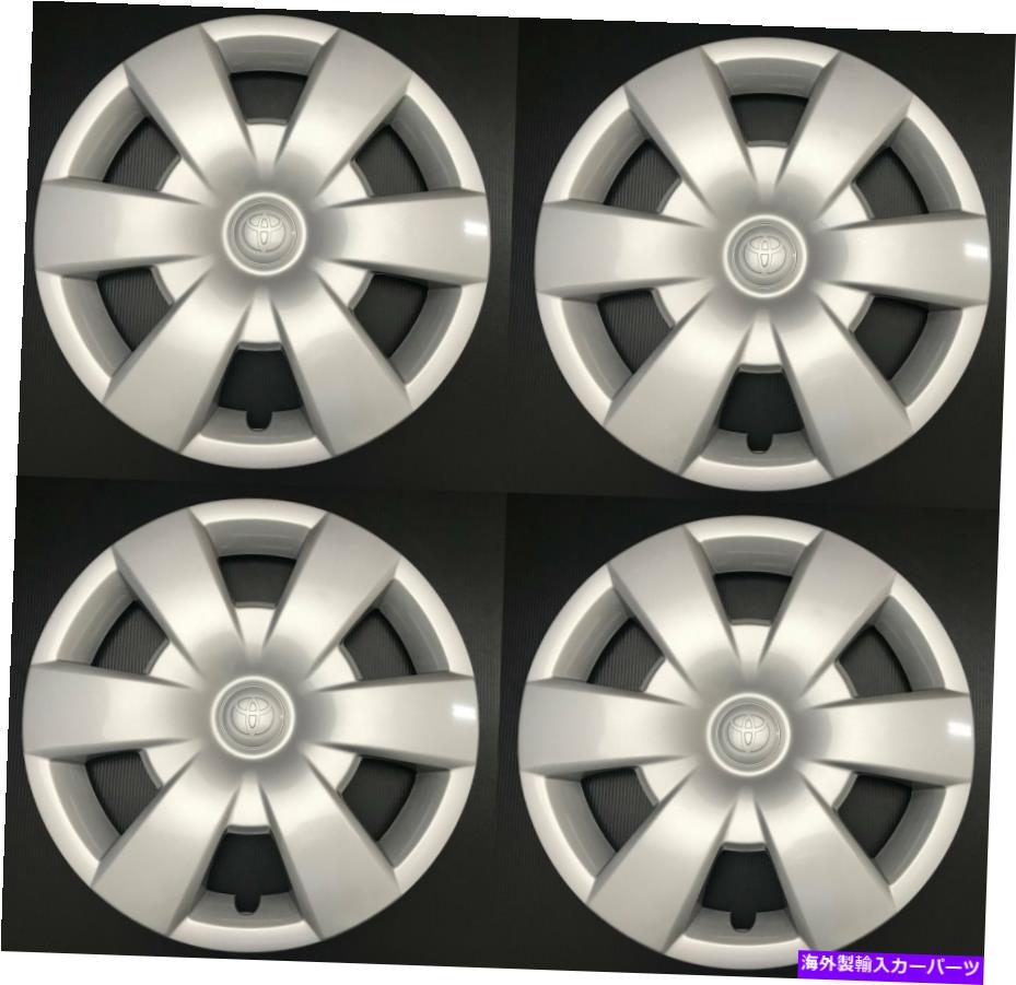 Wheel Covers Set of 4 4のTOYOTA RAV4 15インチホイールカバーハブキャップ本物の工場リムOEM SET用 For TOYOTA RAV4 15 inch Wheel cover Hubcap Genuine Factory rim OEM SET of 4 【並行輸入品】