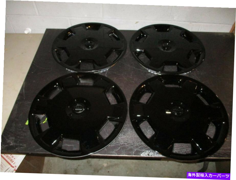 Wheel Covers Set of 4 4バーサキューブホイールキャップホイールブラック53072カバー07 08 09 10 11 12 13 14 15セット 07 08 09 10 11 12 13 14 15 Set of 4 Versa Cube Hubcaps Wheel Covers Black 53072 【並行輸入品】