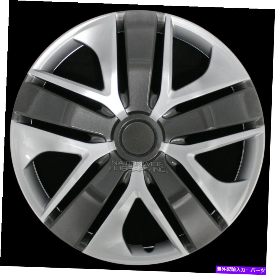 Wheel Covers Set of 4 4ホンダフィットは、2009から20スナップ15" ハブキャップ上のフルホイールカバーはスチールホイールに合うために 4 for Honda Fit 2009-20 Snap on 15" Hub Caps Full Wheel Covers fit Steel Wheels 【並行輸入品】｜カスタムパーツ WORLD倉庫