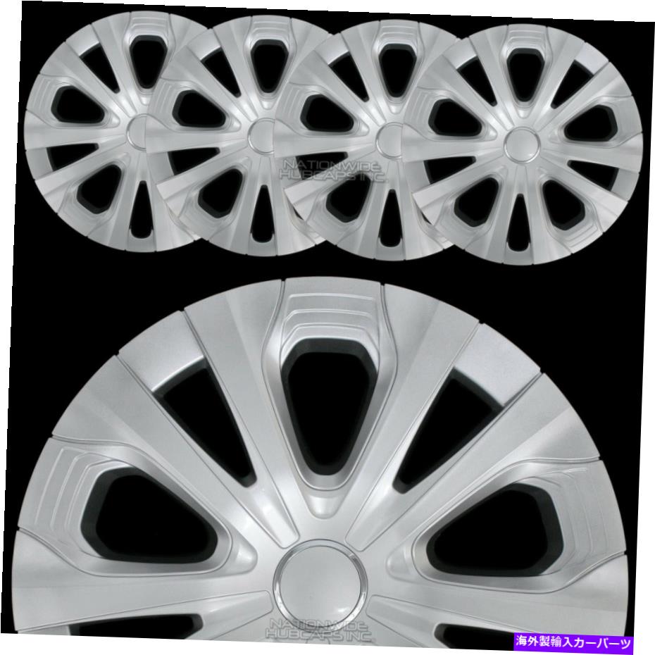 Wheel Covers Set of 4 4つのフィットトヨタプリウス2016年から2021年15\
