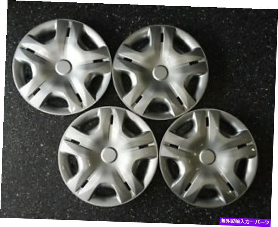 Wheel Covers Set of 4 FITS 2010-2012日産バーサスタイル＃497-15S 15" ホイールキャップ/ホイールNEW SET / 4カバー FITS 2010-2012 Nissan Versa Style # 497-15S 15" Hubcaps / Wheel Covers NEW SET/4 【並行輸入品】｜カスタムパーツ WORLD倉庫