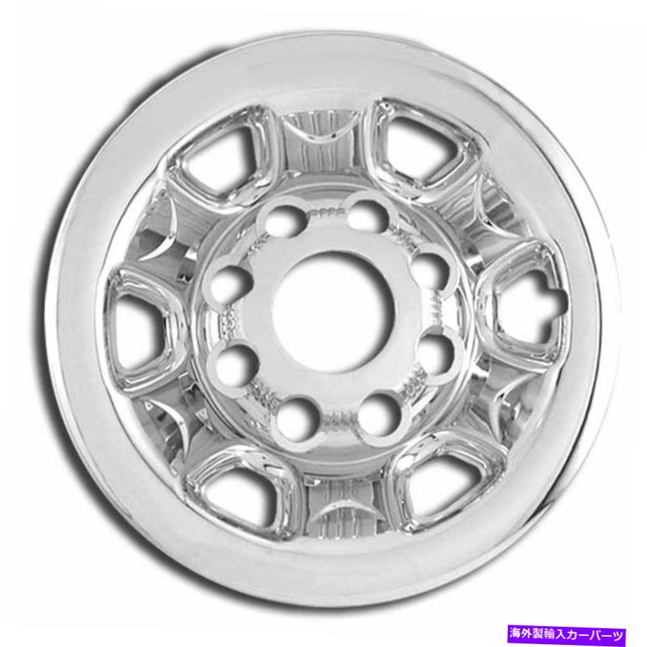 Wheel Covers Set of 4 08-10シボレーサバーバンのためのプレミアムFXクローム16インチホイールスキンカバー（4個セット） Premium FX Chrome 16-inch Wheel Skin Covers (Set of 4) for 08-10 Chevy Suburban 【並行輸入品】