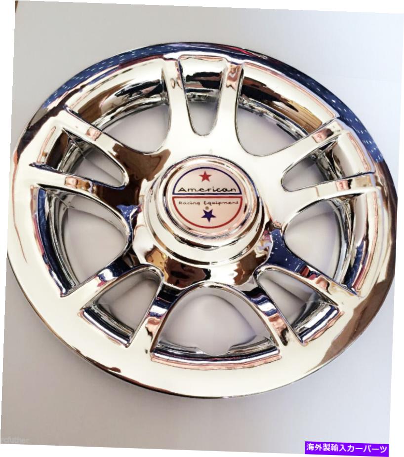 Wheel Covers Set of 4 ゴルフカートクロームハブキャップ4キャップカバーアメリカンレーシングの8\