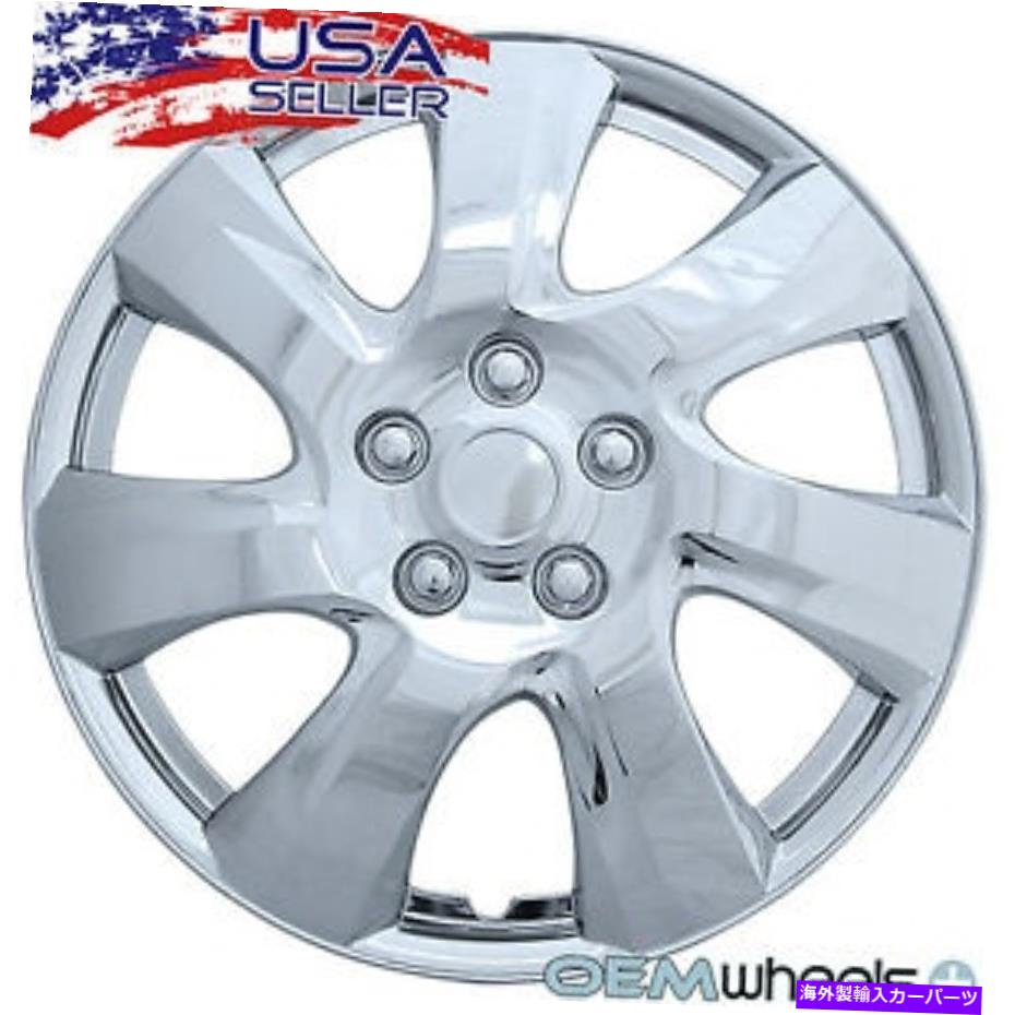 Wheel Covers Set of 4 4 NEW OEM CHROME 17" ホイールキャップは、ボルボSUV R ABS CENTERホイールセットをカバーFITS 4 NEW OEM CHROME 17" HUBCAPS FITS VOLVO CAR SUV R ABS CENTER WHEEL COVERS SET 【並行輸入品】｜カスタムパーツ WORLD倉庫