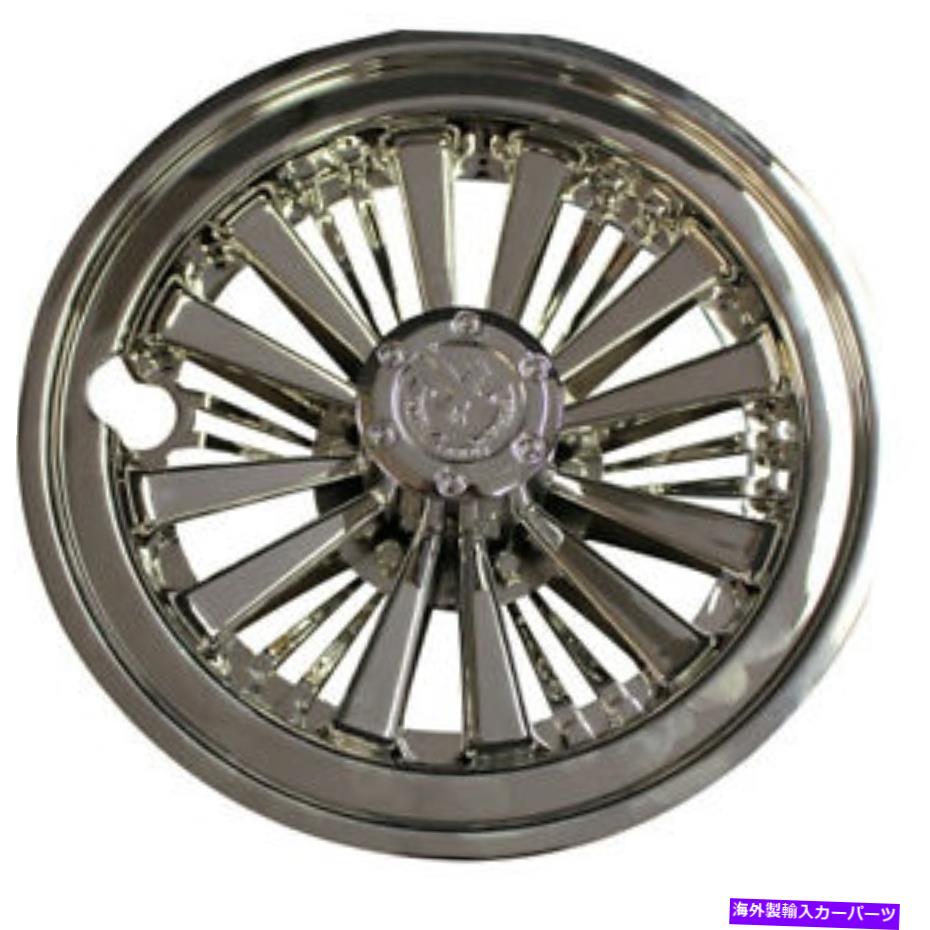 Wheel Covers Set of 4 ** INSTOCK ** 10" クロームメデューサゴルフカートのホイールは4クラブカーEZGO山のセットをカバー **INSTOCK** 10" Chrome Medusa Golf Cart Wheel Covers Set of 4 Club Car EZGO Yama 【並行輸入品】｜カスタムパーツ WORLD倉庫