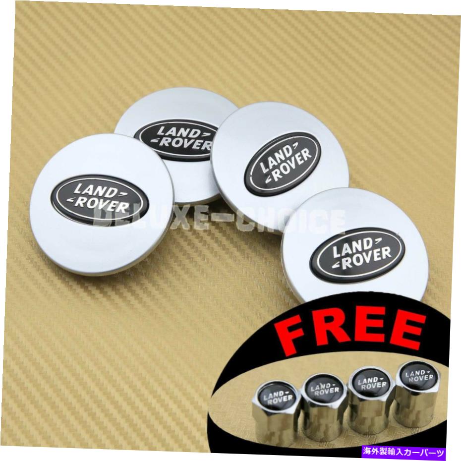 Wheel Covers Set of 4 4 SILVER FINISH BLACKロゴWHEEL CAP HUB CENTER米国の販売人の63ミリメートルのセット2.48" SET OF 4 SILVER FINISH BLACK LOGO WHEEL CAP HUB CENTER US SELLER 63mm 2.48" 【並行輸入品】｜カスタムパーツ WORLD倉庫