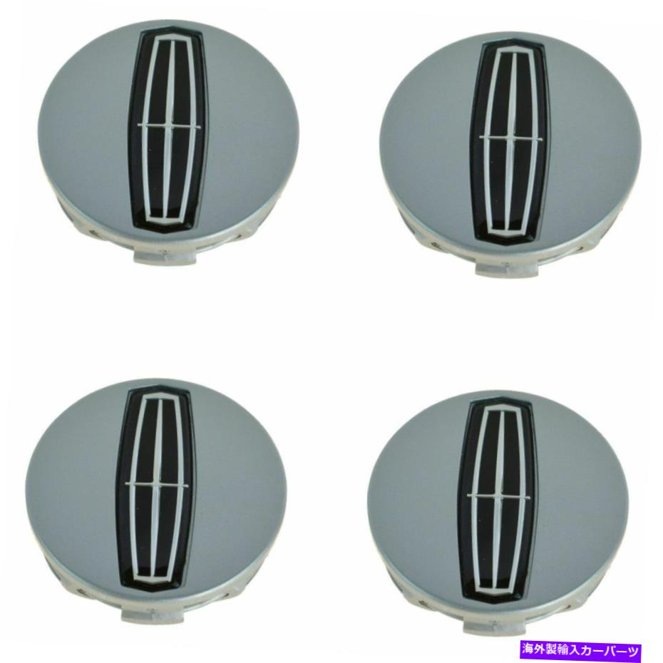 Wheel Covers Set of 4 00-06リンカーンLSのための4のロゴキットセットではOEM 17インチホイールセンターキャップカバー OEM 17 Inch Wheel Center Cap Cover With Logo Kit Set of 4 for 00-06 Lincoln LS 【並行輸入品】