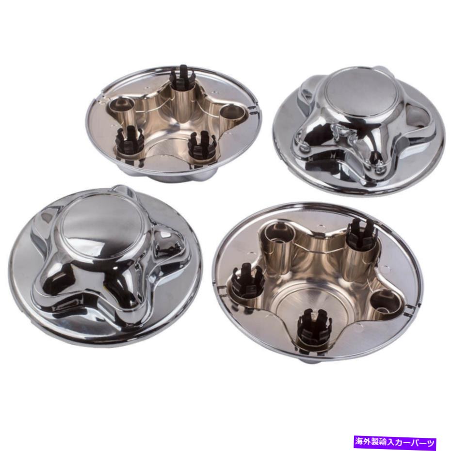 Wheel Covers Set of 4 4クロームホイールハブキャップセンターカバーフォードF150エクスペディF75A1A096EAのセット Set of 4 Chrome Wheel Hub Cap Center Cover For Ford F150 Expedition F75A1A096EA 【並行輸入品】