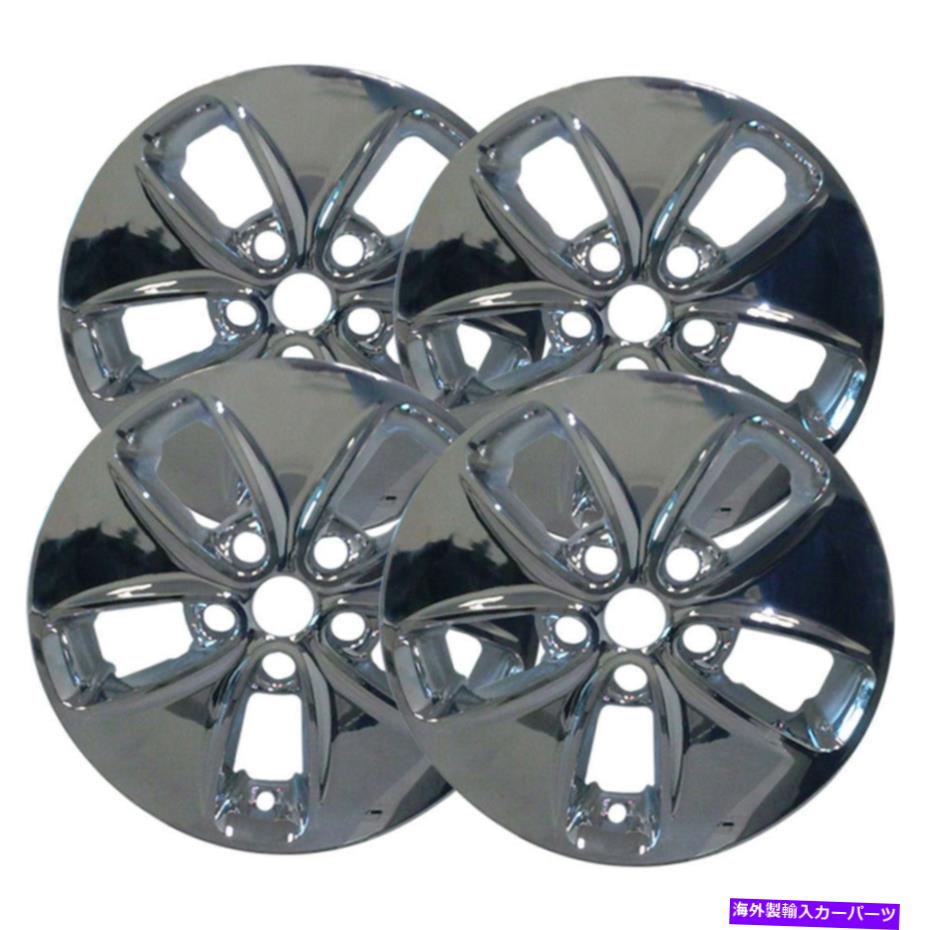 Wheel Covers Set of 4 2014-2015起亜魂のための16' クロームホイールスキンカバー（4個セット）＃CWS0243 16' Chrome Wheel Skin Covers for 2014-2015 Kia Soul (Set of 4) #CWS0243 【並行輸入品】 36,751円
