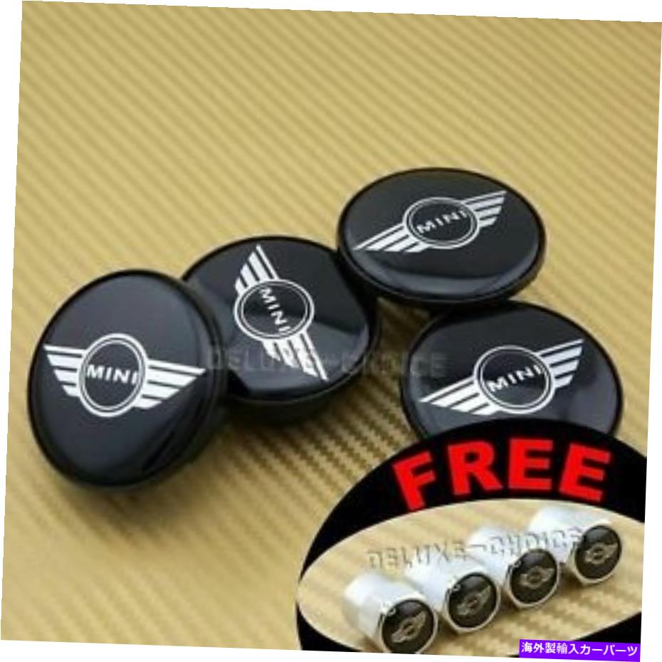 Wheel Covers Set of 4 工場出荷時の54ミリメートル2.12" のための4黒のロゴの車合金のリム・ホイールセンターハブキャップのセット Set of 4 Black logo Car Alloy Rim Wheel Center Hub Cap for factory 54mm 2.12" 【並行輸入品】|カスタムパーツ WORLD倉庫