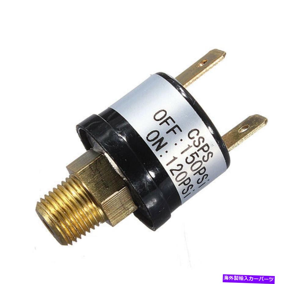 Train Horn トランペット列車の空気ホーンコンプレッサーエアー圧力スイッチ120-150 PSI 12V 3.5Aのための for Trumpet Train air Horn Compressor Air Pressure Switch 120-150 PSI 12V 3.5A 【並行輸入品】|カスタムパーツ WORLD倉庫
