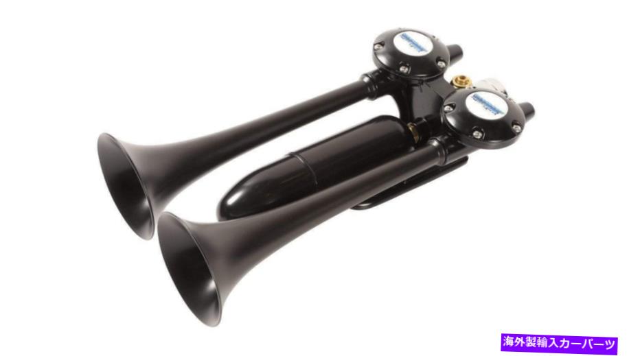 Train Horn HORNBLASTERS SUPER ECHO BLACK AIR HORN AH-D2K列車ホーンキット HORNBLASTERS SUPER ECHO BLACK AIR HORN AH-D2K train horn kit 【並行輸入品】