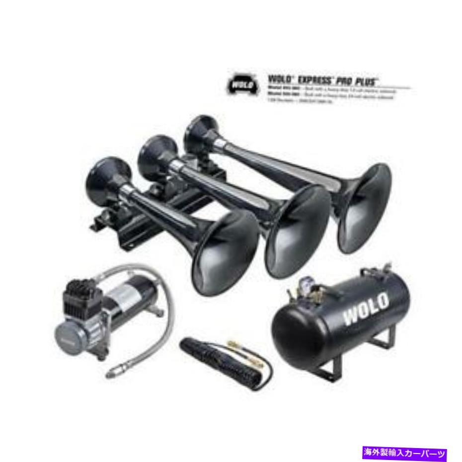 Train Horn モデル855から860 Woloエクスプレスプロプラストレインホーンとオンボードエアシステム Model 855-860 Wolo Express Pro Plus Train Horn and Onboard Air System 【並行輸入品】