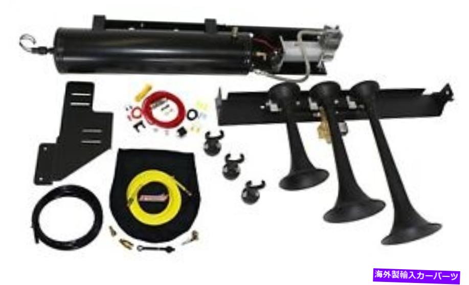 Train Horn Kleinn自動車エアホーンVELO-734 Veloci-ラプタートレインホーンキットはF-150に適合します Kleinn Automotive Air Horns VELO-734 Veloci-Raptor Train Horn Kit Fits F-150 【並行輸入品】