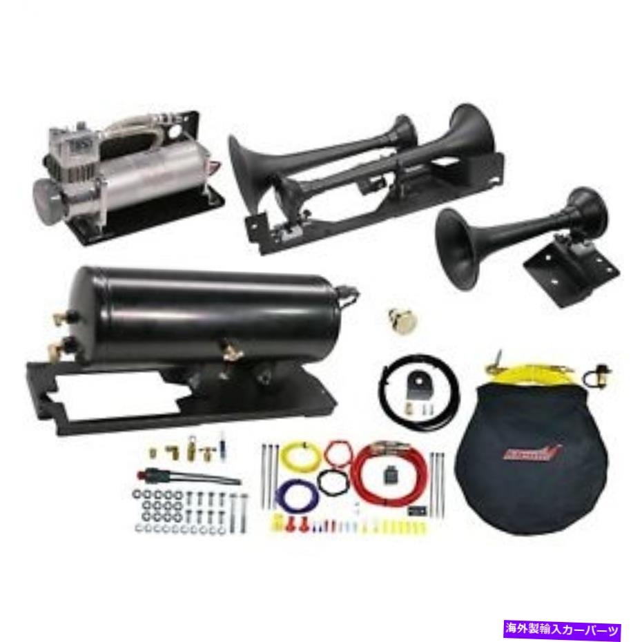 Train Horn Kleinn自動車エアホーン/ホーンのw RAMHD-734電車ホーンとオンボードエアシステム Kleinn Automotive Air Horns RAMHD-734 Train Horn And Onboard Air System w/Horn 【並行輸入品】