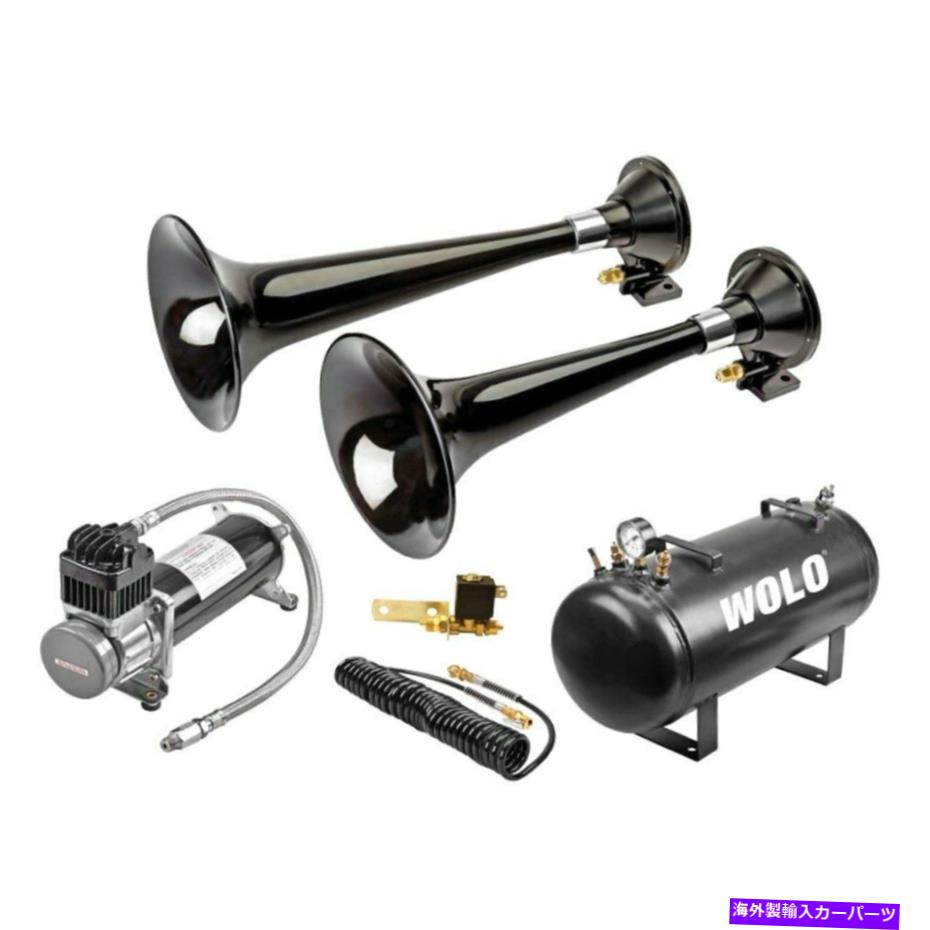 Train Horn Wolo西エクスプレスプロプラストレインホーン Wolo Western Express Pro Plus Train Horn 【並行輸入品】