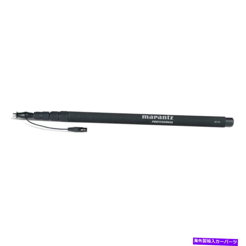 Carbon fiber Internal 内部ケーブルとマランツプロフェッショナルCF11C 5節カーボンファイバーブームポール Marantz Professional CF11C 5-Section Carbon Fiber Boom Pole with Internal Cable 【並行輸入品】