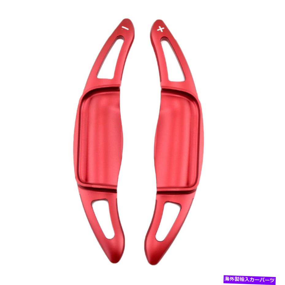 Steering Wheel Paddle Shifter レッドステアリングホイールのシフトパドルブレード・シフターのためにトヨタカムリ2018-2021パーツ Red Steering Wheel Shift Paddle Blade Shifter For Toyota Camry 2018-2021 Parts 【並行輸入品】