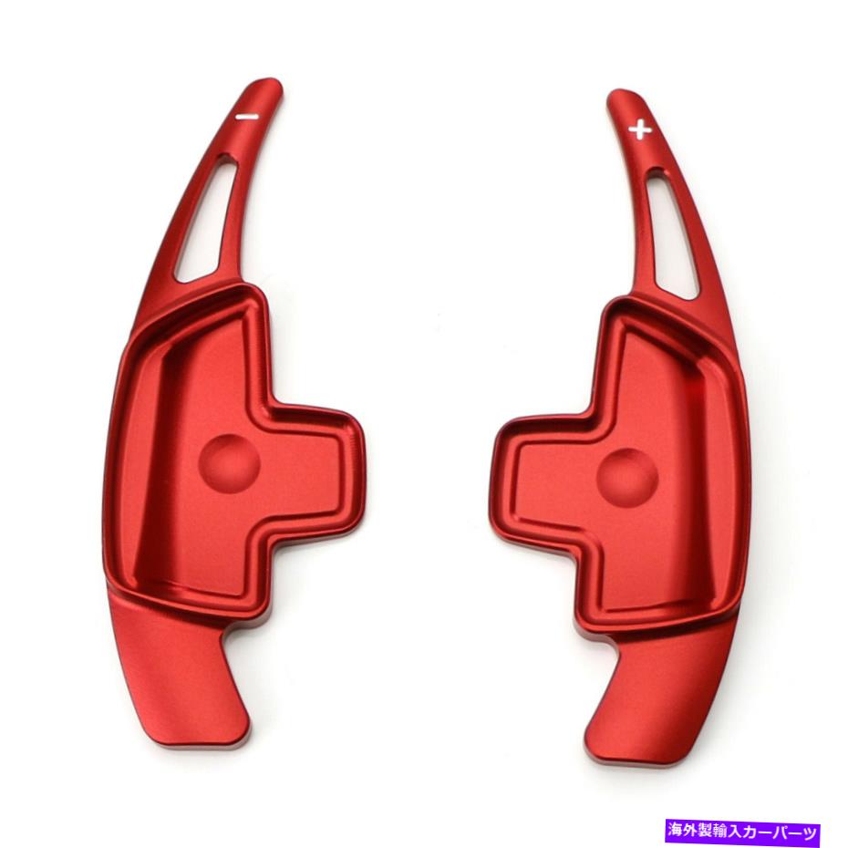 Steering Wheel Paddle Shifter レッドアルミステアリングホイールのパドルシフターの拡張のためにメルセデスC E CLA GLC Red Aluminum Steering Wheel Paddle Shifter Extensions For Mercedes C E CLA GLC 【並行輸入品】|カスタムパーツ WORLD倉庫