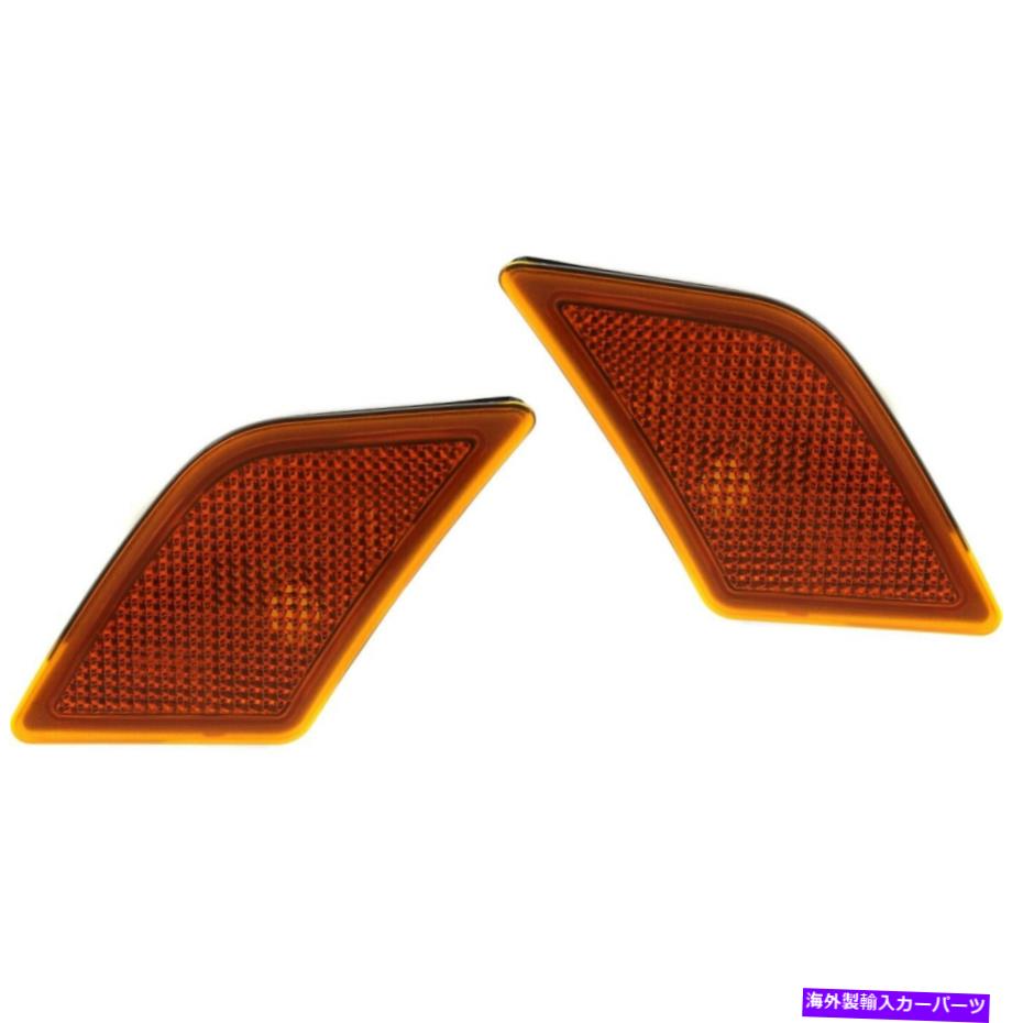 Side Marker 08-09メルセデスC300 C350 C63用のマーカー信号のコーナー駐車場ライトペアセット Marker Signal Corner Parking Light Pair Set for 08-09 Mercedes C300 C350 C63 【並行輸入品】
