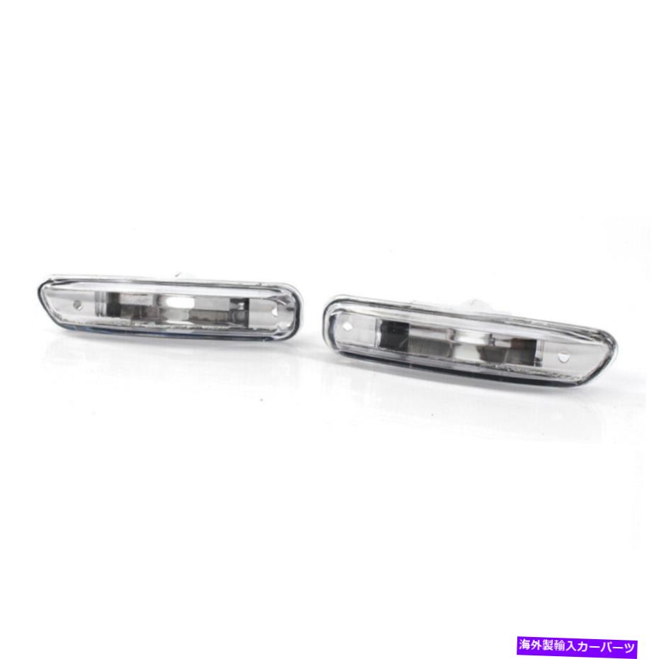 Side Marker CLEAR LENS SIDE MARKER LIGHT CASE SET FOR BMW E46 4DR 1999年から1901年＆2DR COUPE 99から03 CLEAR LENS SIDE MARKER LIGHT CASE SET FOR BMW E46 4DR 1999-01 & 2DR COUPE 99-03 【並行輸入品】