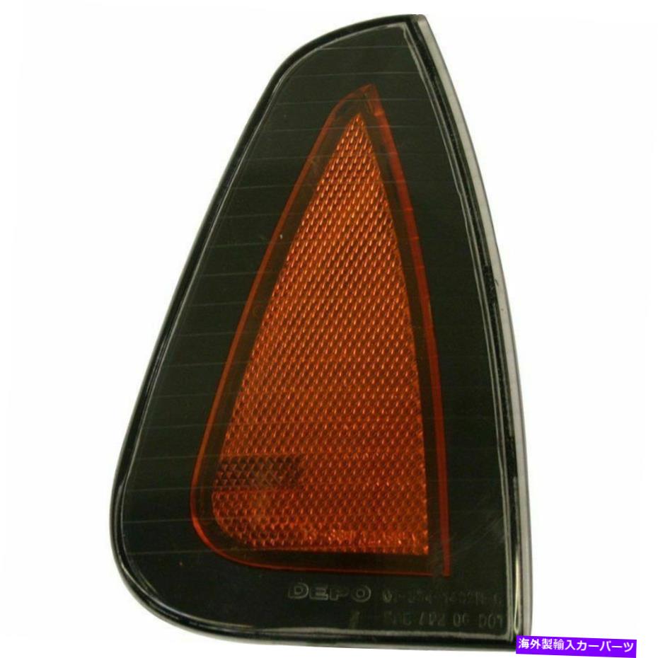 Side Marker 2006-2010ダッジチャージャー用サイドマーカーのw /電球（s）は正面、右CAPA Side Marker For 2006-2010 Dodge Charger w/ Bulb(s) Front, Right CAPA 【並行輸入品】