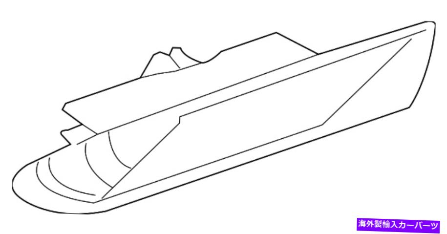 Side Marker 本物のアキュラライトアセンブリRフロントサイドマーカー33800-SEP-A01 Genuine Acura Light Assembly R Front Side Marker 33800-SEP-A01 【並行輸入品】
