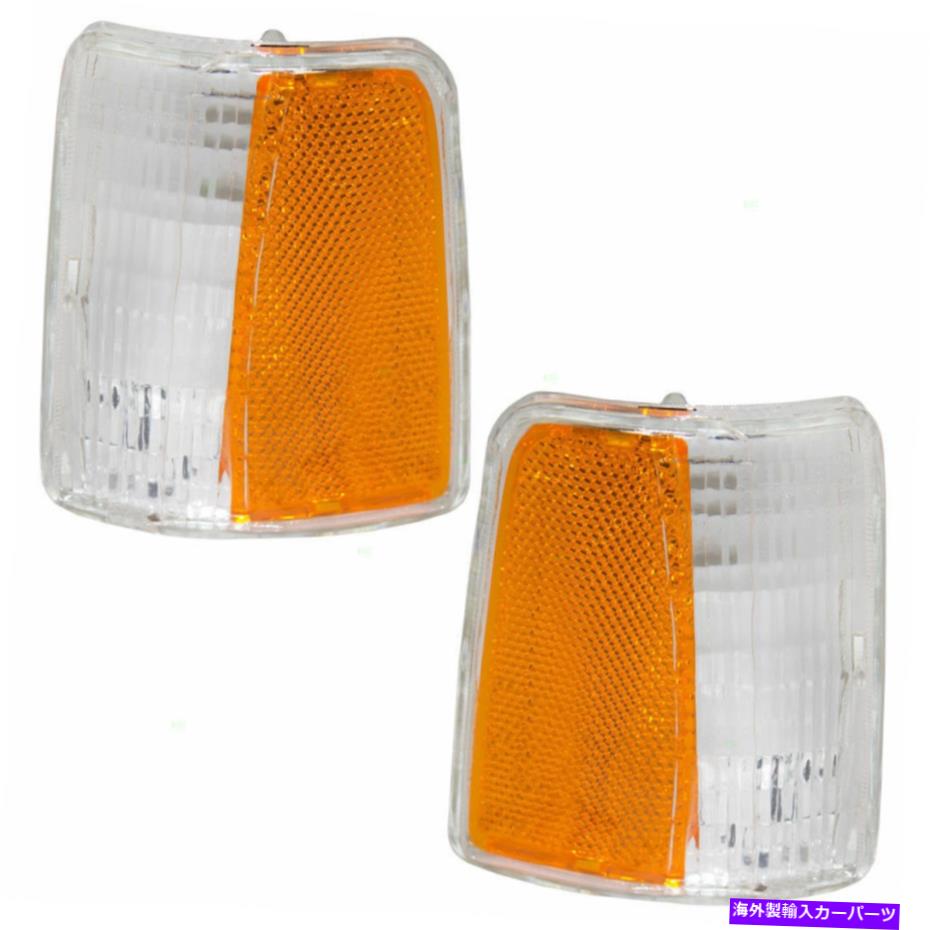 Side Marker 1991-1996ダッジダコタ・ドライバー＆助手席側のセットのための新しいサイドマーカーライト New Side Marker Light For 1991-1996 Dodge Dakota Driver & Passenger Side Set 【並行輸入品】