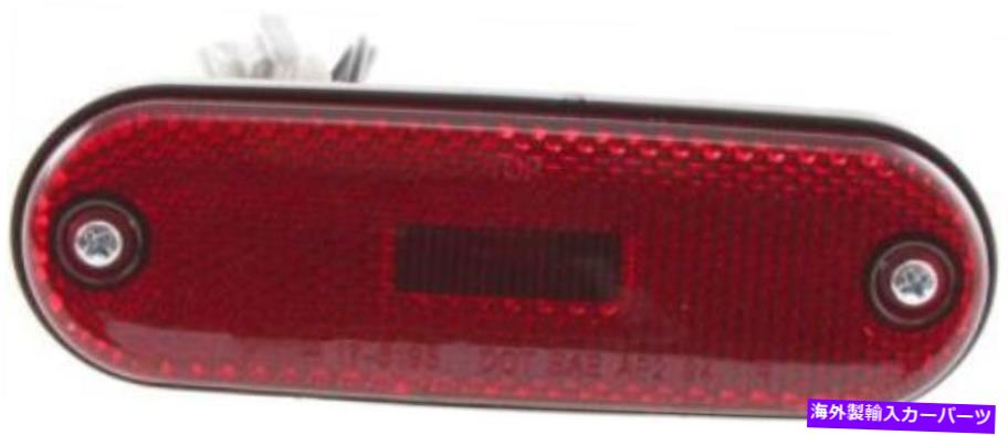 Side Marker 96から00トヨタRAV4 TO2861109のための直接フィットリア、右サイドレッドレンズサイドマーカー Direct Fit Rear, Right Side Red Lens Side Marker for 96-00 Toyota RAV4 TO2861109 【並行輸入品】