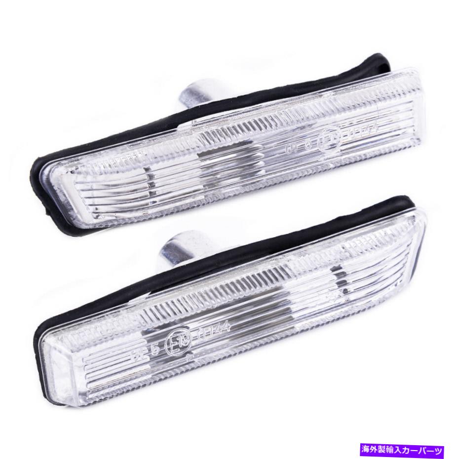Side Marker 1Pairフェンダーサイドマーカーライト信号ランプカバーフィット感のためのBMW E53 X5の99から2006を回し 1Pair Fender Side Marker Light Turn Signal Lamp Cover Fit For BMW E53 X5 99-2006 【並行輸入品】
