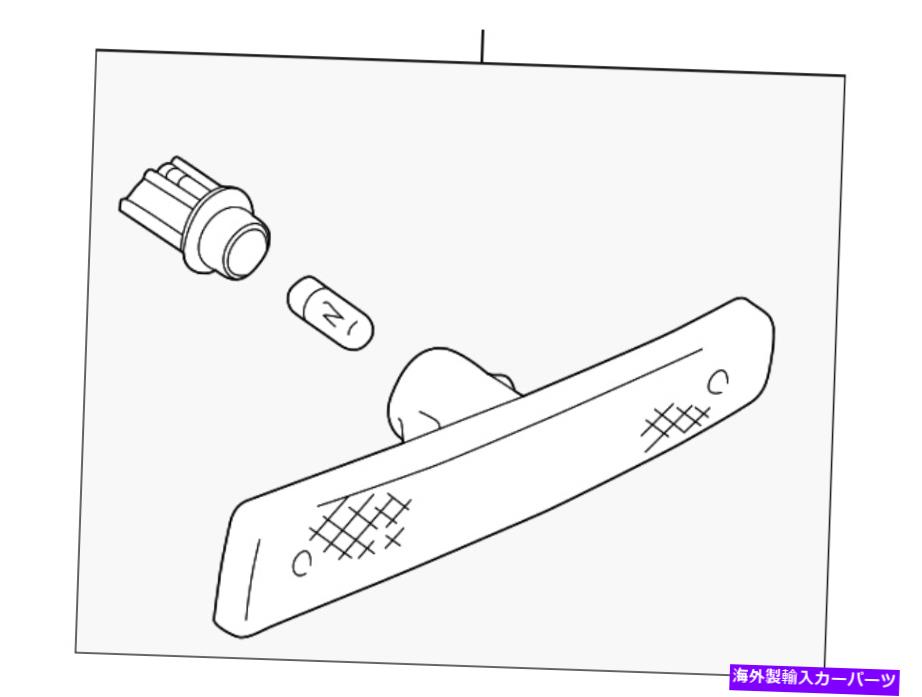 Side Marker 本物のGMサイドマーカーランプ30020790 Genuine GM Side Marker Lamp 30020790 【並行輸入品】｜カスタムパーツ WORLD倉庫