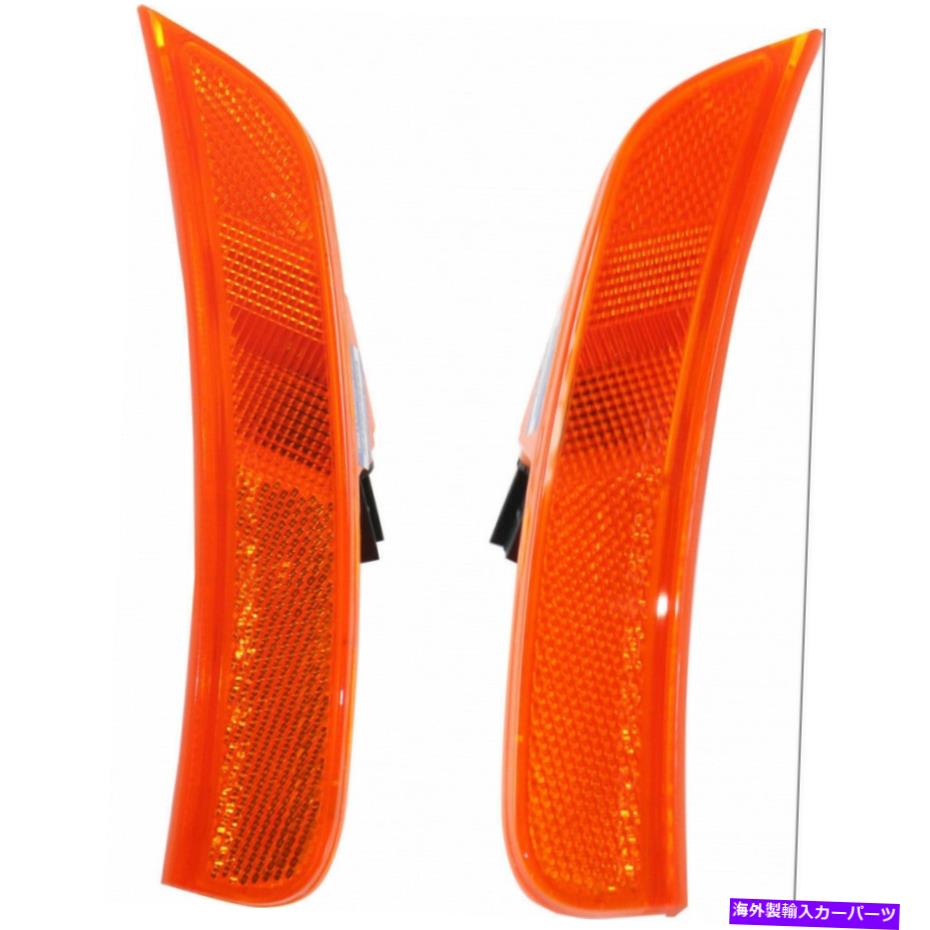 Side Marker クライスラーパシフィカサイドマーカーライト2017-2020 LH＆RHペアフロントCH2550135用 For Chrysler Pacifica Side Marker Light 2017-2020 LH & RH Pair Front CH2550135 【並行輸入品】｜カスタムパーツ WORLD倉庫