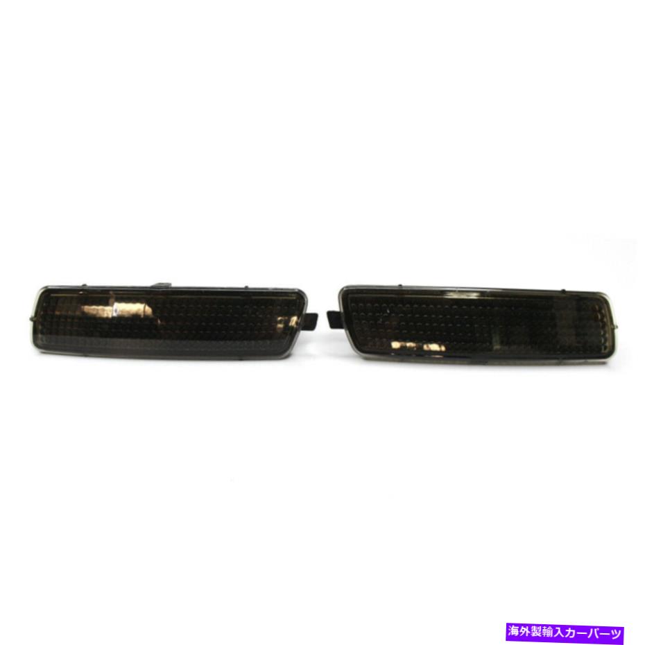 Side Marker ペアフロントバンパーサイドマーカーライトブラックVWゴルフMK6 /ジェッタSportwagen 9月13日 Pair Front Bumper Side Marker Light Black For VW MK6 Golf/Jetta Sportwagen 09-13 【並行輸入品】 23,287円