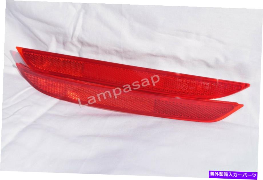 Side Marker リアコーナーサイドマーカー反射光ランプAペアフィット2016 2017アコードセダン Rear Corner Side Marker Reflector Light Lamps A Pair Fit 2016 2017 Accord Sedan 【並行輸入品】