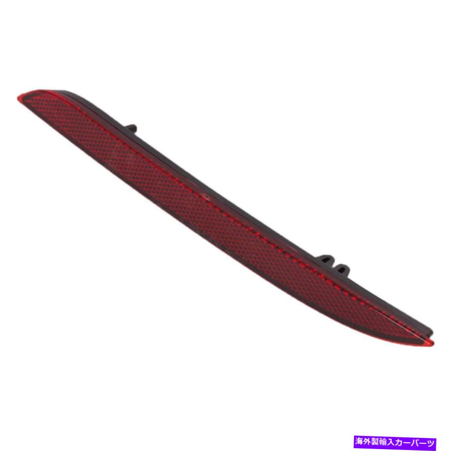 Side Marker フォードマスタング2015-2018 FR3Z-15A449-AのためのTOPAZリア左レッドバンパーリフレクター TOPAZ Rear Left Red Bumper Reflector for Ford Mustang 2015-2018 FR3Z-15A449-A 【並行輸入品】